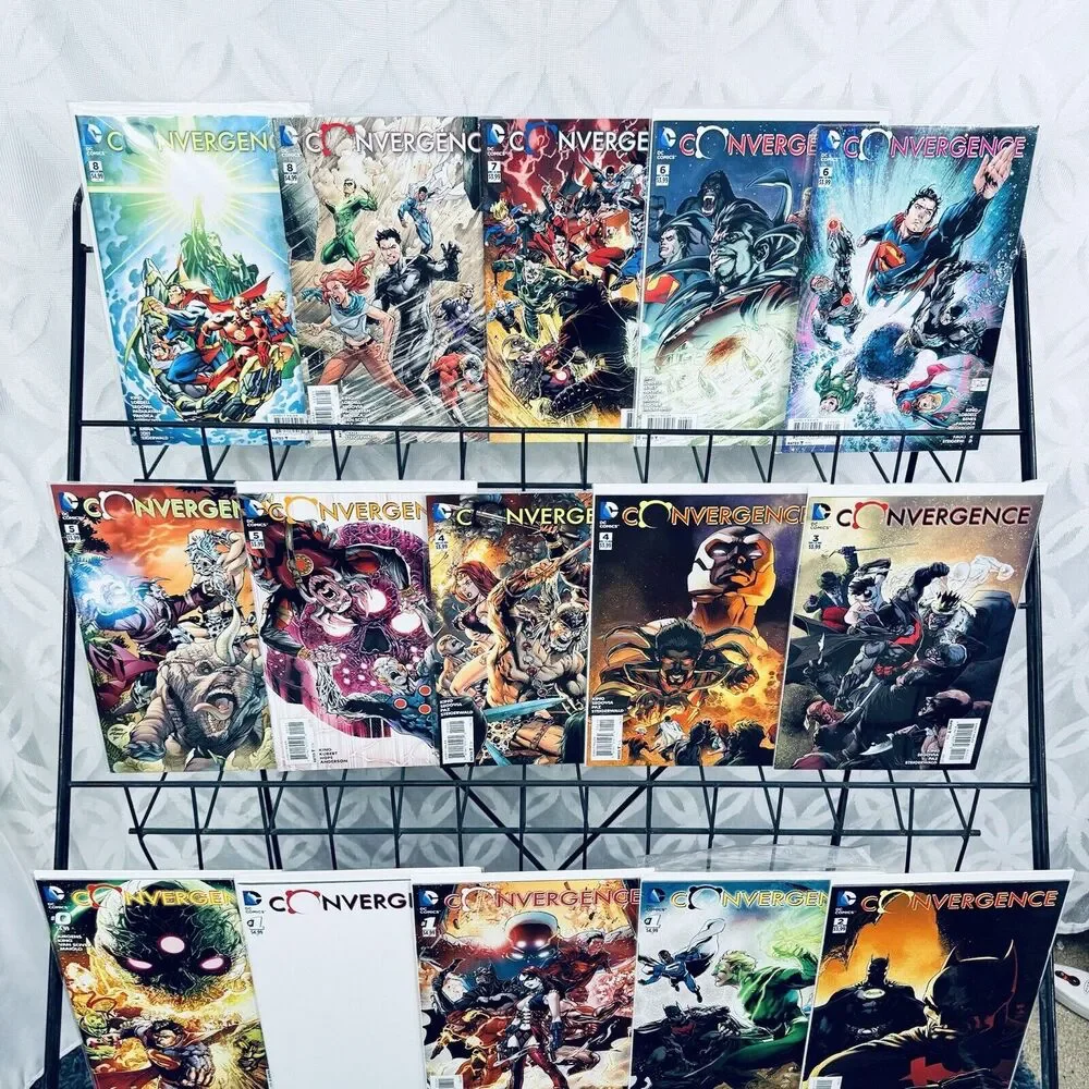 Convergence 0-8 & 10 Tie-Ins Mini Series +‎ 21 #2 Issues Lot DC 2015